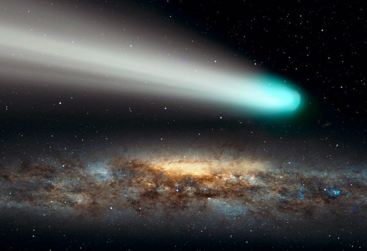What does a comet look like?